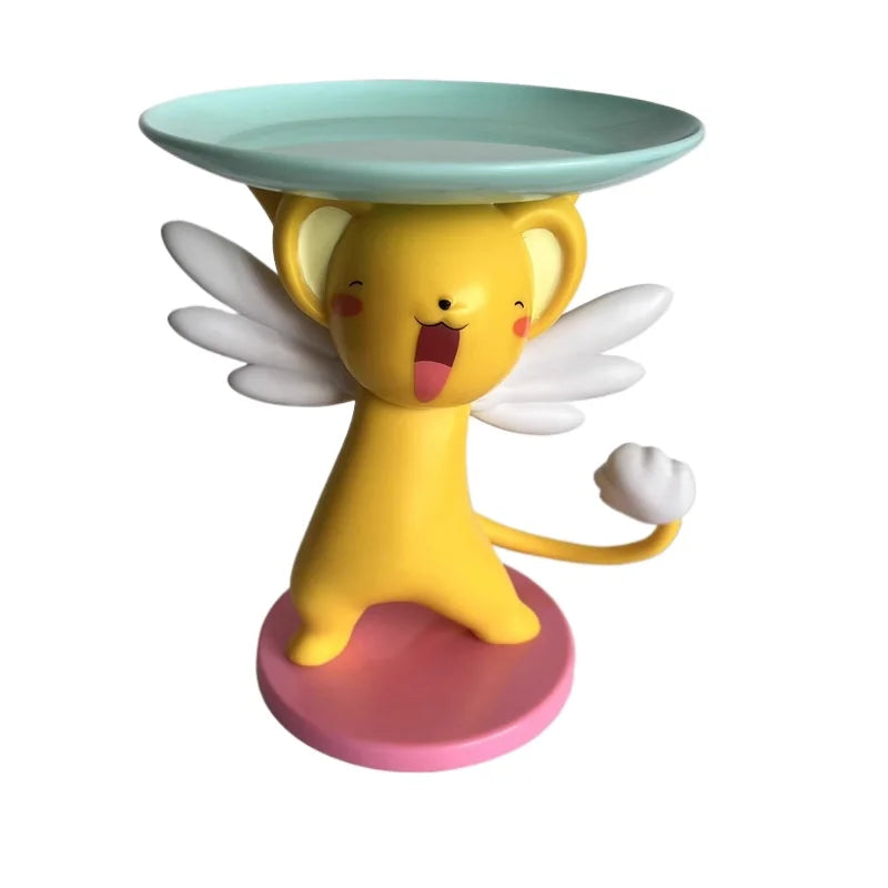 Cardcaptor Sakura Tray Keroberos Anime Figure Model Statue Boxed Collectible Desktop Decoration Gifts Boxed Figurines Gifts
