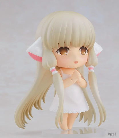 10cm Chobits Anime Figure #2053 Chii Action Figure Kawaii Girl Chi Figurine Room Ornaments Adult Collectible Model Doll Toy Gift