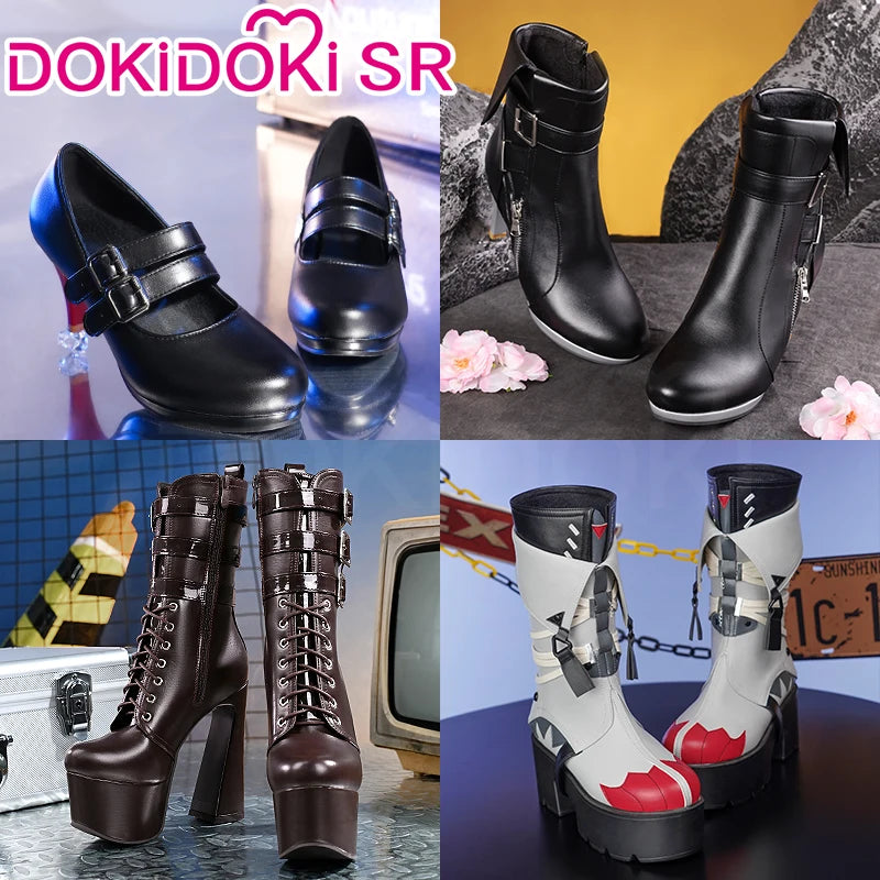 IN STOCK Ukinami Jane Doe Vivian Ellen Joe Hoshimi Miyabi Nicole Wise Cosplay Shoes Game Zenless Zone Zero DokiDoki-SR ZZZ Shoes