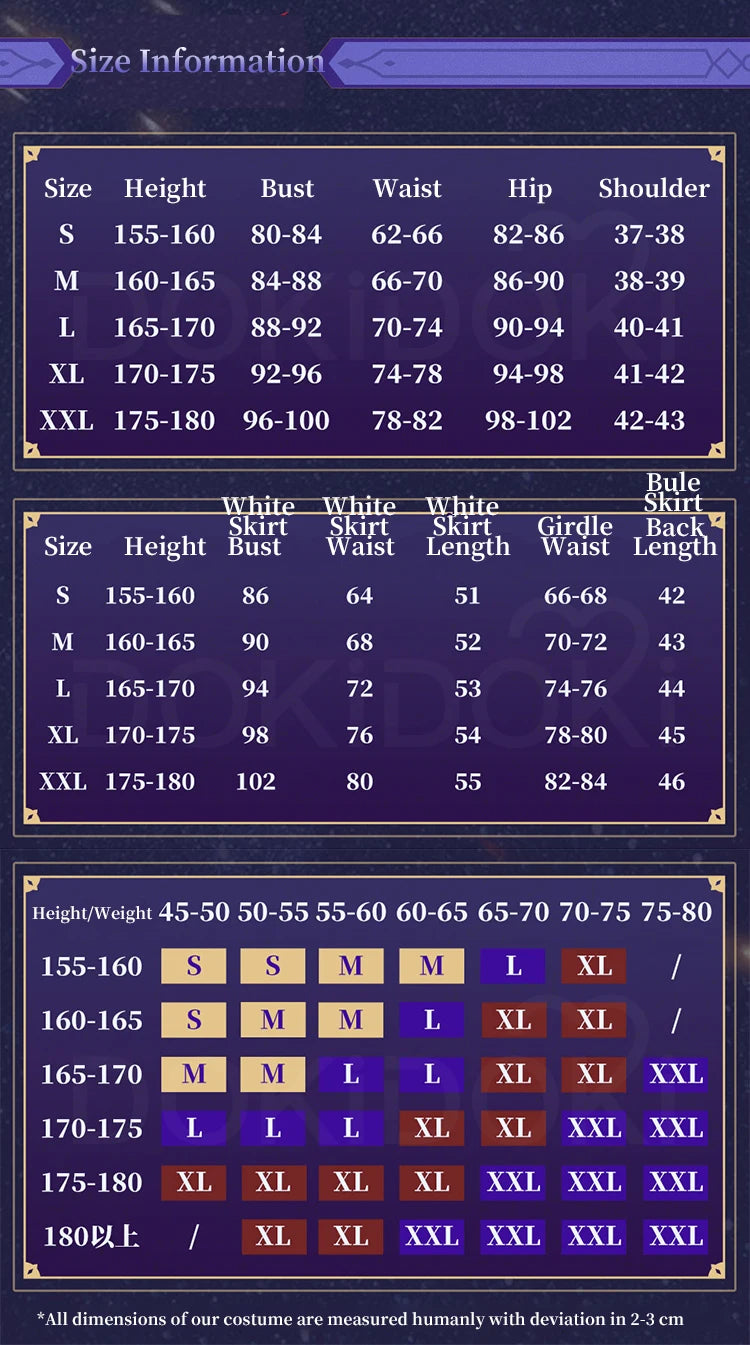 IN STOCK Saber Cosplay Costume Game Honkai: Star Rail x Fate Stay Night【S-2XL】DokiDoki-R Halloween Saber Costume Plus Size