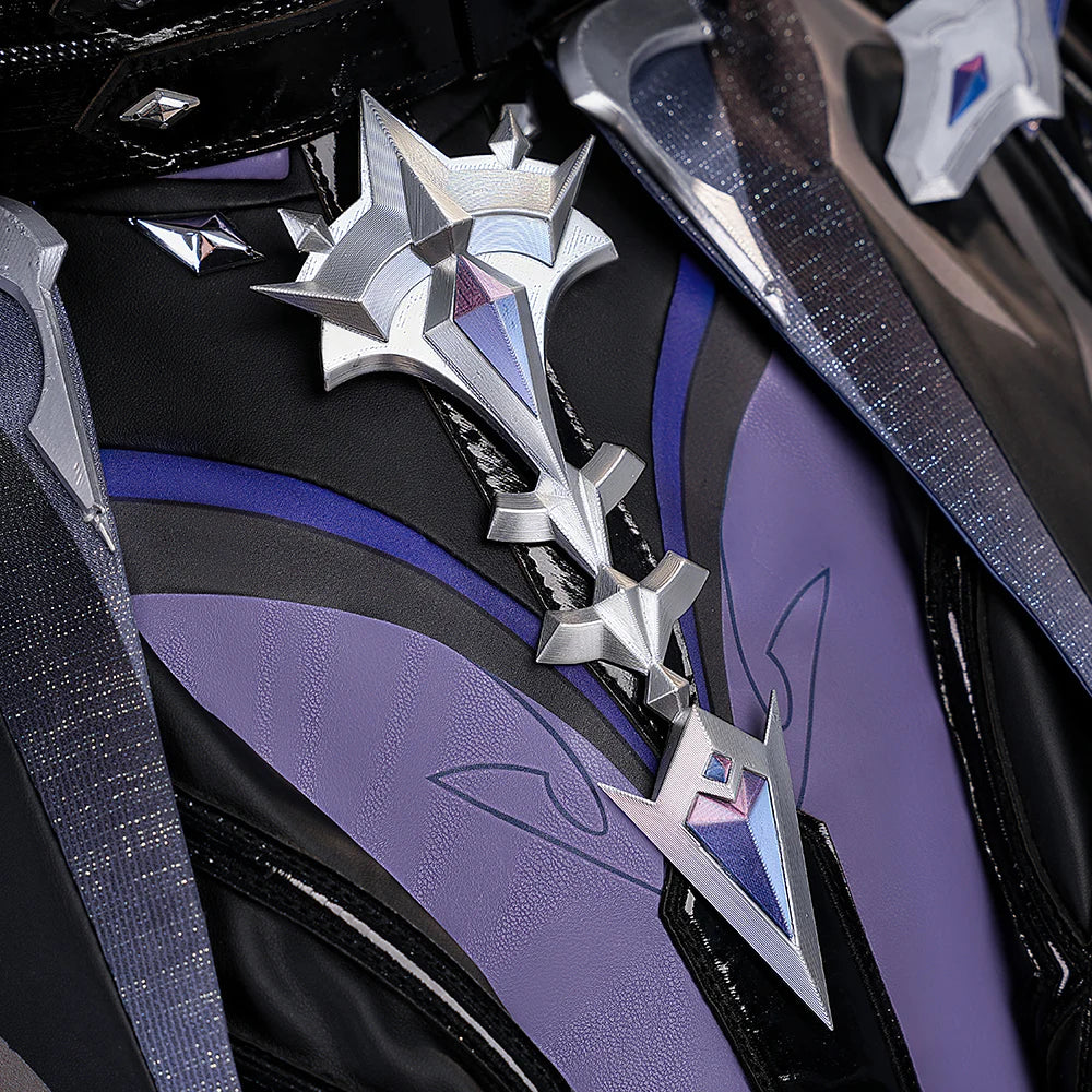 Genshin Impact Kyryll Chudomirovich Flins Cosplay Costume Wig Uniform Outfit Carnival Halloween Party for Women Men Role Play