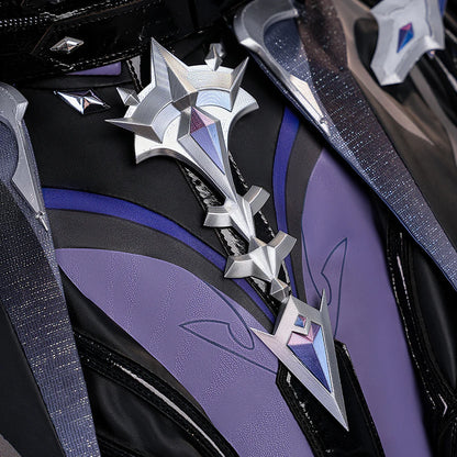 Genshin Impact Kyryll Chudomirovich Flins Cosplay Costume Wig Uniform Outfit Carnival Halloween Party for Women Men Role Play