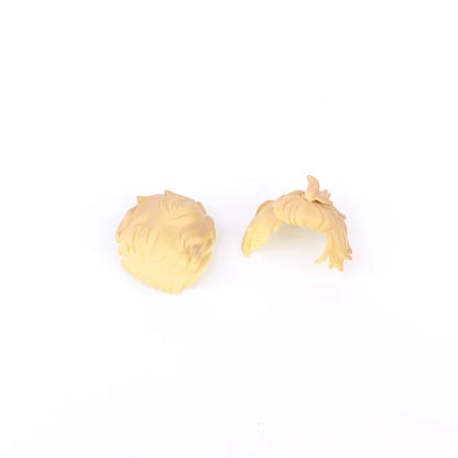 Ob11 Doll Plastic Hair Replacement Doll Hair Head Mold Accessories For Obitsu11 Gsc Body 1/12 Bjd Head Shell Doll Body Boy Girl