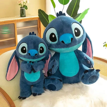 80cm Big Size Disney LILO & Stitch Anime Plush Stuffed Doll Room Plushies Pillow Kawaii Ornaments Children's Holiday Gifts