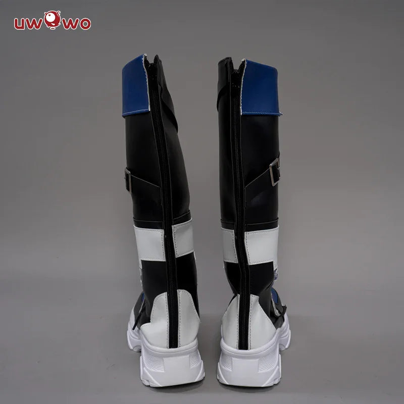 UWOWO Honkai Star Rail Silver-Wolf Cosplay Shoes Hacker Stellaron Hunters HSR Cosplay Shoes Boots
