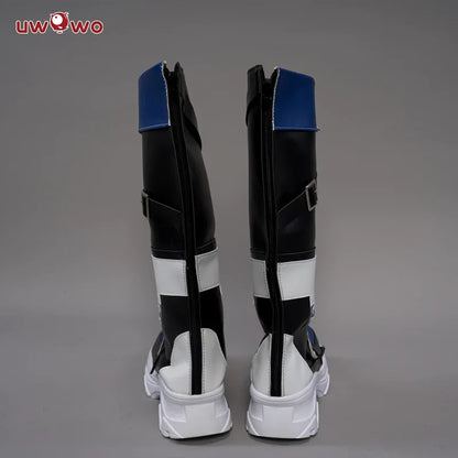 UWOWO Honkai Star Rail Silver-Wolf Cosplay Shoes Hacker Stellaron Hunters HSR Cosplay Shoes Boots
