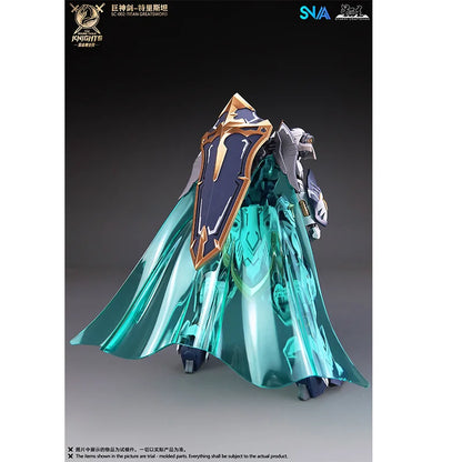 Original SNAA SC-002-Titan Greatsword 1/144 The Round Table Knights Assembly Model Kit Action Figure Plastic Model Toy Robot