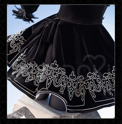 2B/2P Cosplay Costume Game Cosplay DokiDoki-SR Cosplay Female 2P Sexy Dress Costume Two Styles Women Cosplay Halloween