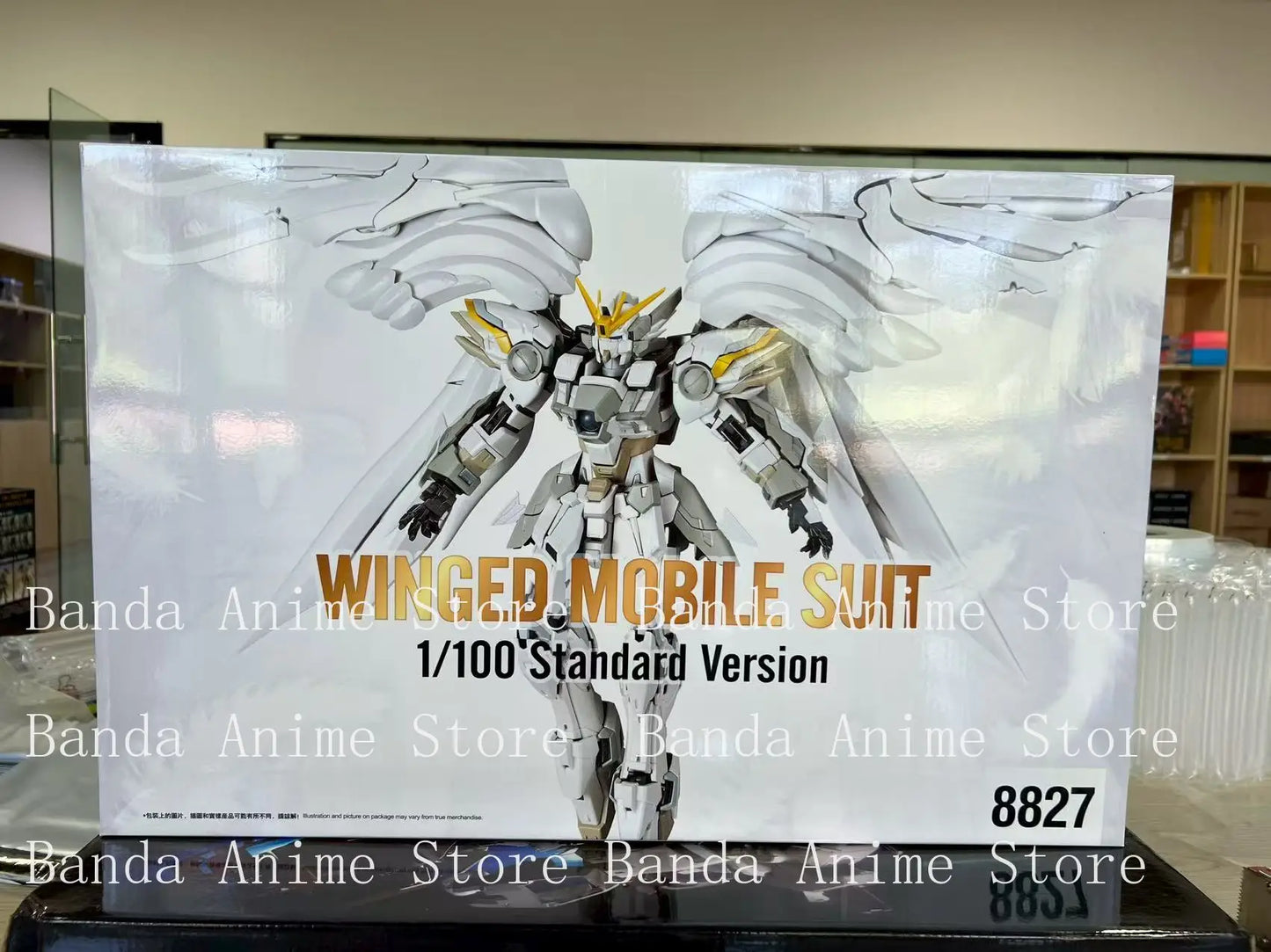 Daban 8827 MG 1/100 Wing Snow White Prelude Fix Model Kit XXXG-00YSW Assembly Action Figure Plastic Custom Toy