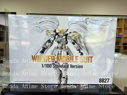 Daban 8827 MG 1/100 Wing Snow White Prelude Fix Model Kit XXXG-00YSW Assembly Action Figure Plastic Custom Toy