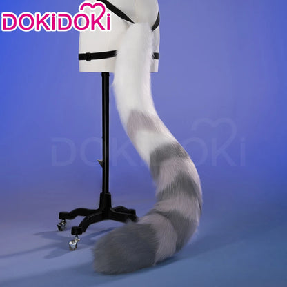 Seth Ellen Joe Hoshimi MiyabI Ju Fufu Von Lycaon Tail Ears Cosplay Props Game Zenless Zone Zero DokiDoki 125cm Tail Halloween