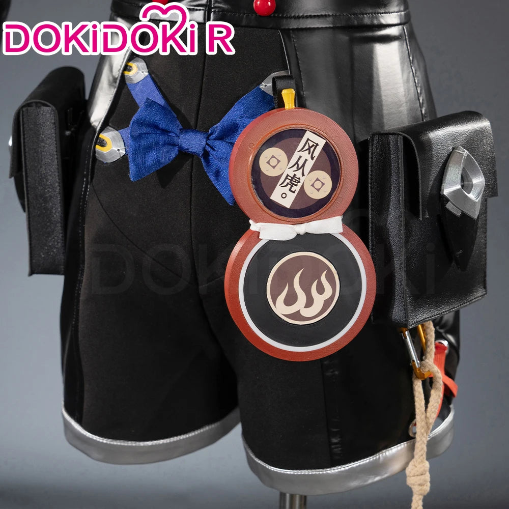 Ju Fufu Cosplay Costume Game Zenless Zone Zero DokiDoki-R ZZZ Women Suit Ju Fufu Tiger Cosplay Halloween Tail Ears