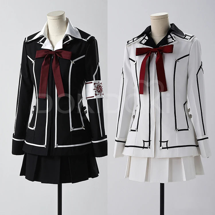 IN STOCK Kaname Kuran Yuki Cross Cosplay Anime Vampire Knight【XS-2XL】DokiDoki-R Halloween Uniform Costume Plus Size