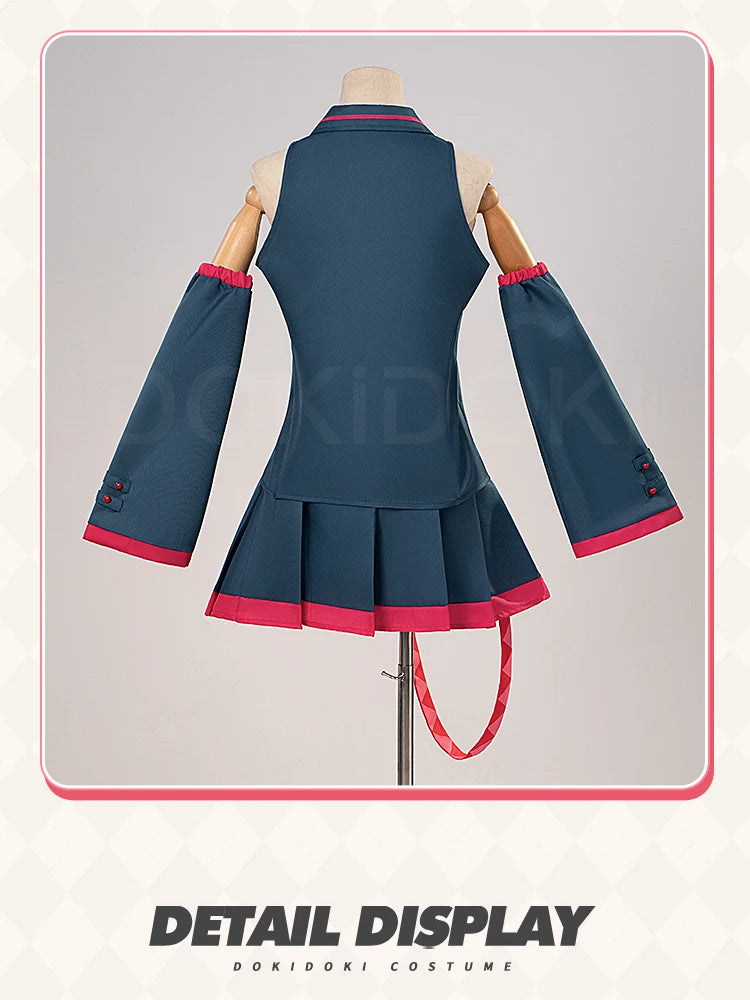 IN STOCK Tetoo Kasanee Cosplay Costume Game Cosplay【S-2XL】DokiDoki-N Women Suit Blue Uniform Tetoo Cosplay Plus Size