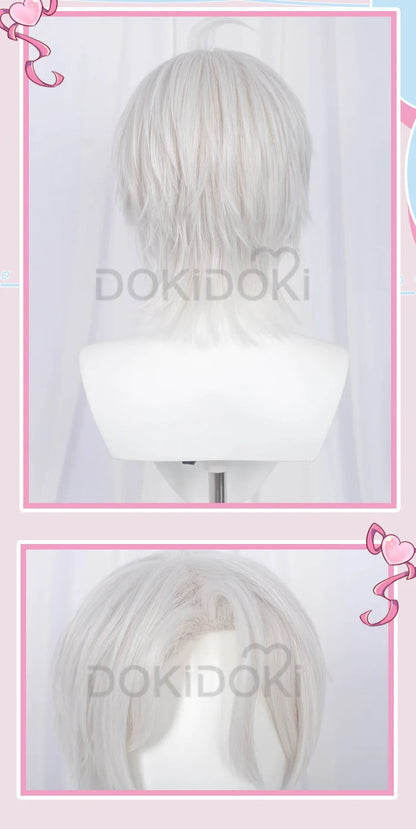 IN STOCK Vanitas Noe Archiviste Wig Anime The Case Study of Vanitas Cosplay Wig DokiDoki Vanitas no Karte Black Hair Earrings