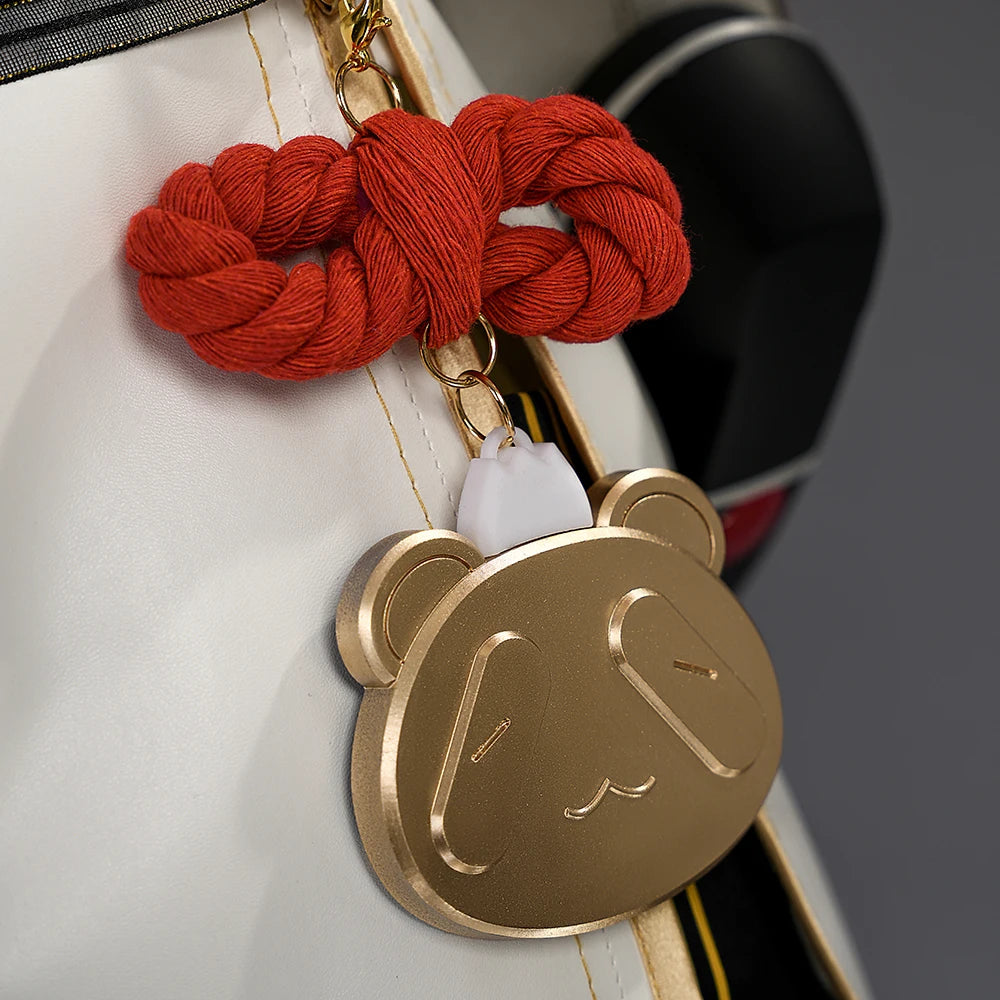 Zenless Zone Zero Dialyn Cosplay Costume Wig Uniform Earrings Headwear Krampus Compliance Authority Halloween Party for Women