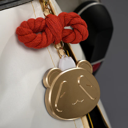 Zenless Zone Zero Dialyn Cosplay Costume Wig Uniform Earrings Headwear Krampus Compliance Authority Halloween Party for Women