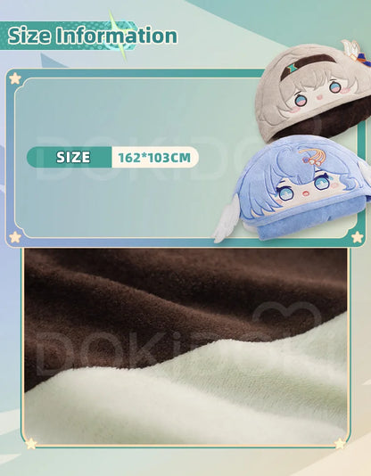 Robin Firefly Doujin Cosplay Air Conditioning Blanket Game Honkai: Star Rail DokiDoki-SR HSR Robin Cosplay