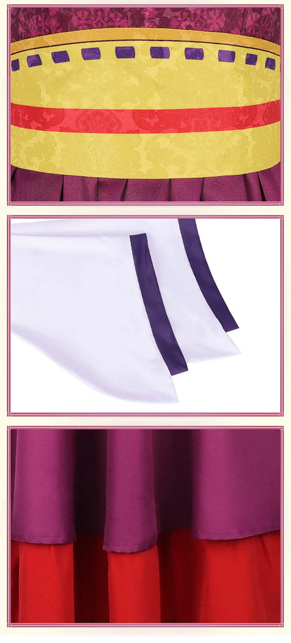 Anime The Apothecary Diaries Shisui Loulan Cosplay Costume Wig Dress Hanfu Earrings Headwear Halloween Party for Women Girls Cos