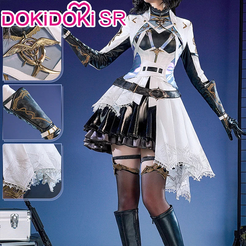 IN STOCK Refulgent Path Heroine Cosplay Costume Game Love and Deepspace DokiDoki-SR Female Uniform Costume Shen Xinghui Xavier