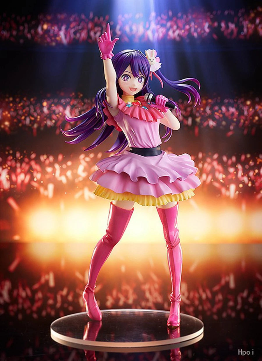 21cm [OSHI NO KO] Anime Figure Idol Singer Hoshino Ai Action Figure Kawaii Star Arima Kana Figurine PVC Collection Model Toys