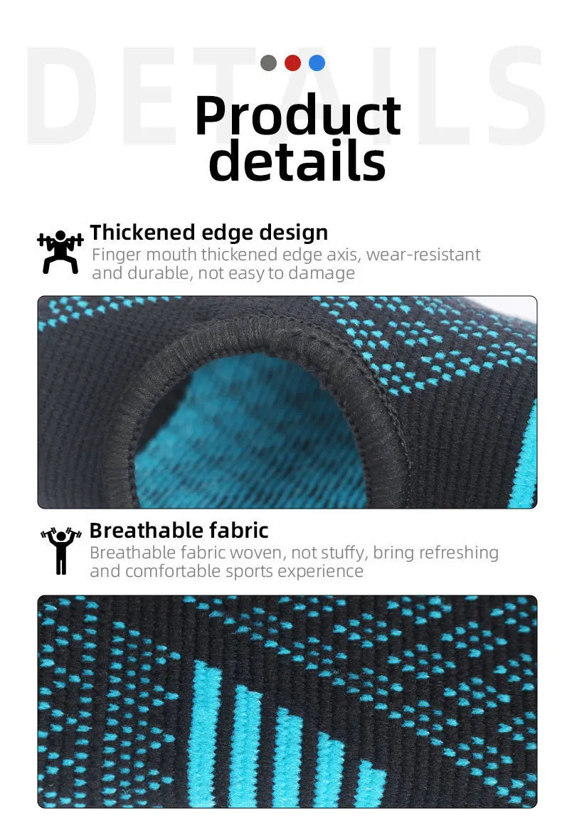 1pc Palm Guard Strap Adjustable Wrist Protector Knitted Nylon Breathable Palm Protection Gloves Fitness Sports Protective Gear