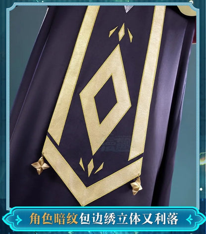 Anime Silent Witch Monica Everett Cosplay Costume Magic Robe Seven Sages Uniform Halloween Party for Women Girls Carnival Outfit