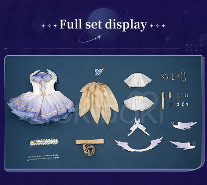 Robin Doujin Cosplay Costume Game Honkai: Star Rail DokiDoki-SR HSR Women Costume Robin Cosplay Aria Dress