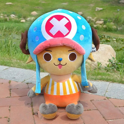 25-30cm Genuine Anime Cartoon Classic Tony Tony Chopper Plush Doll Toys Cartoon Stuffed Toys Throw Pillow Children Birthday Gift