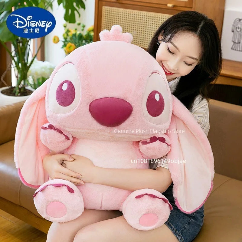 30/40/60cm Big Size Stitch Disney Anime Plush Stuffed Doll Kawaii Room Decoration Plushies Pillow Ornaments Holiday Gifts