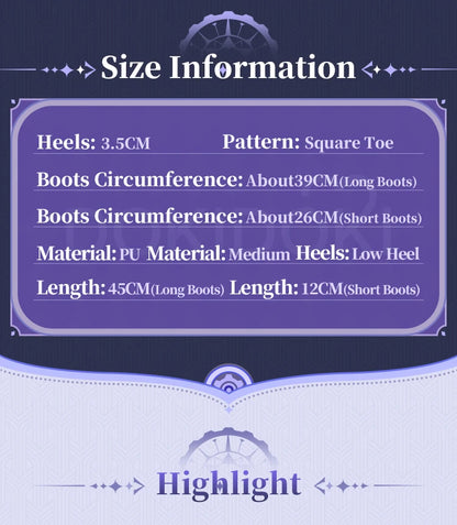 Flins Durin Cosplay Shoes Game Genshin Impact DokiDoki-SR Men Short Long Black Boots Kyryll Chudomirovich Halloween Cosplay