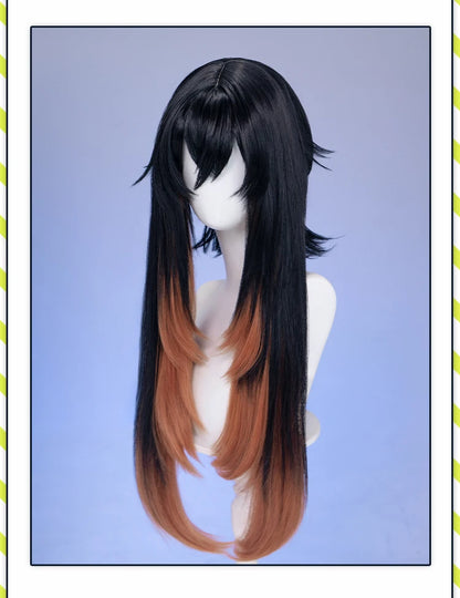 Tamsy Amo Riyo Wig Anime Gachiakuta DokiDoki Men 100cm Long Hair Amo Empool Caines Tamsy Cosplay Heat Resistant Wig Free Cap
