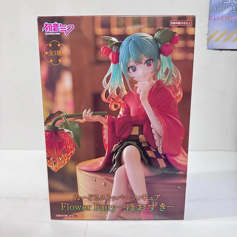 Bandai Hatsune Miku Flower Fairy Physalis Ver. 15CM PVC Model