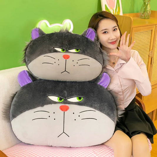 Disney Lucifer Cat Figure Doll Cartoon Anime Plush Toy Netflix Cinderella Villain Cat Doll Birthday Girls Disney Gift Plush Toy