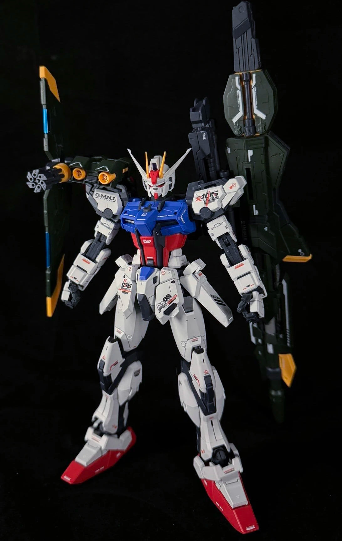 Bandai WUJI Model Launcher Strike MG ATH-002 1/100 ABS