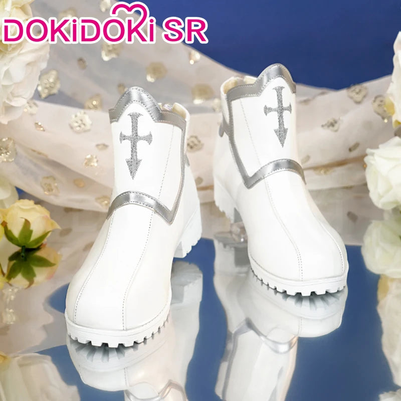 IN STOCK Yuuki Asuna Asada Shino Shoes Anime Sword Art Online Cosplay DokiDoki-SR Women Yuuki Asuna Undine Healer SAO Cosplay