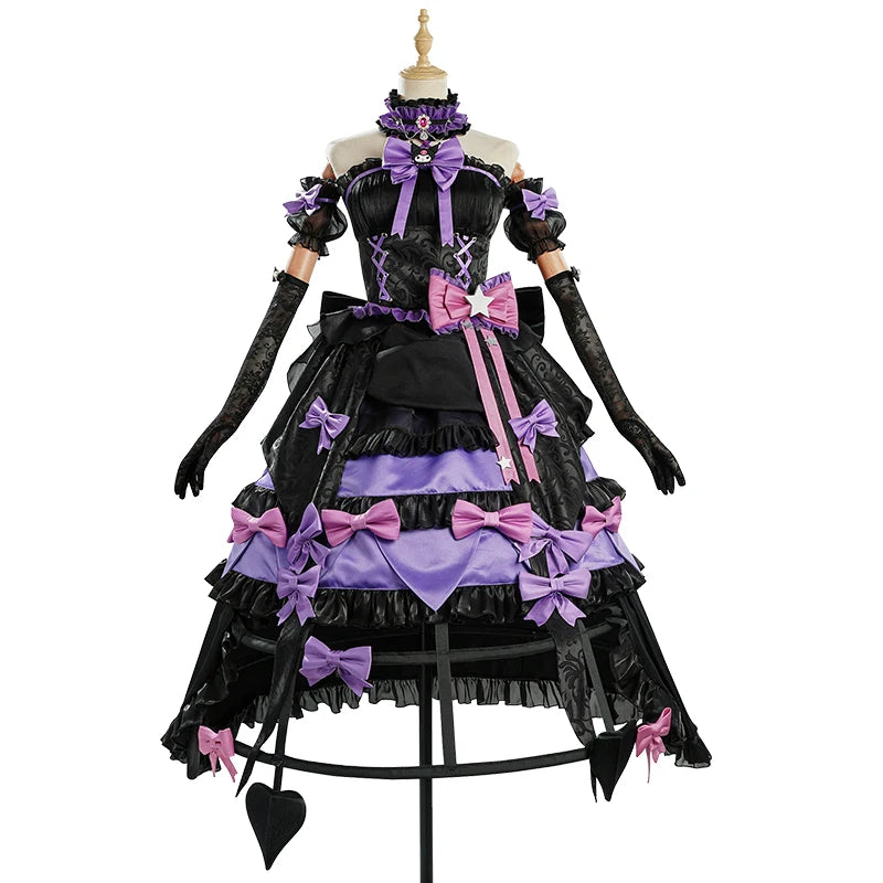 UWOWO Collab series: Game Identity V Blood Queen Mary Cosplay Costume Purple Costume