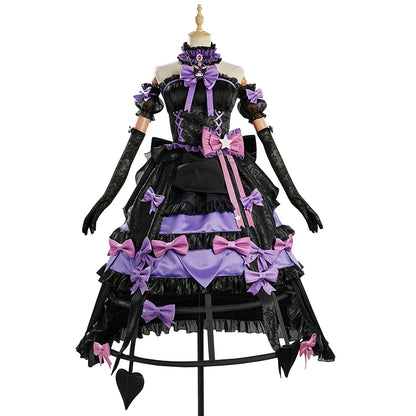 UWOWO Collab series: Game Identity V Blood Queen Mary Cosplay Costume Purple Costume
