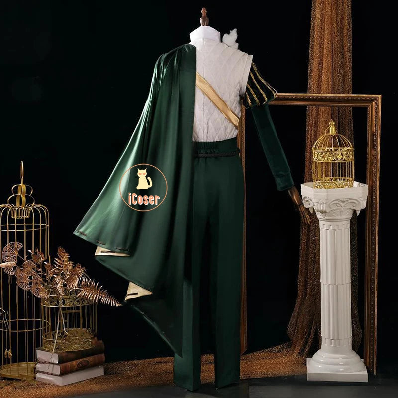 Identity V Knight Cosplay Costume Wig Uniform Richard Sterling Glasses Roy Ramit Halloween Party for Women Men Carnival Cos Prop