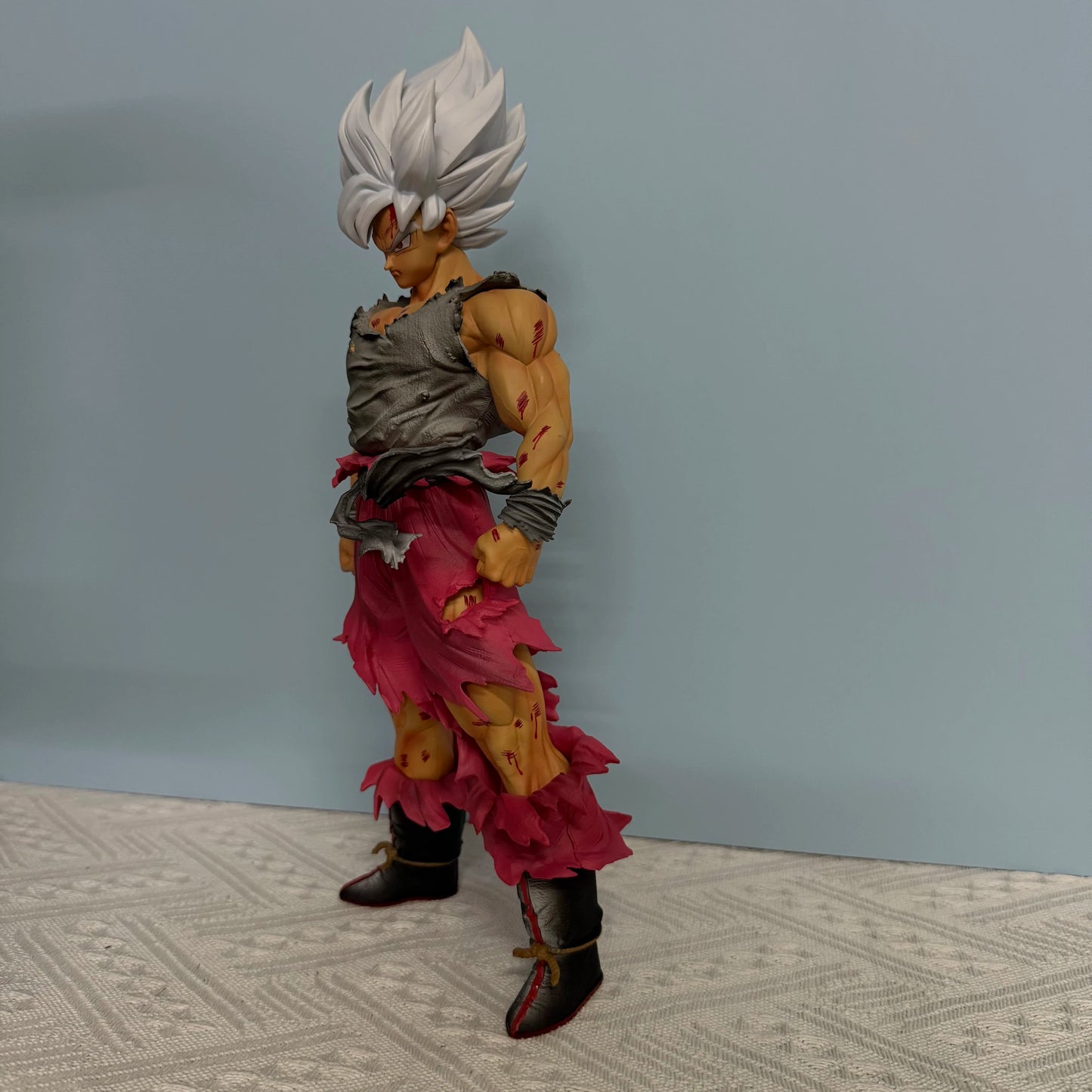 Dragon Ball Series Super Saiyan Goku High-Quality Pvc Figure Toys Combat Posture Model Collect Decoration Anime Birthday Gifts