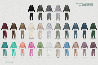 ZODF New Winter Men Basic Thick Fleece 345gsm Hoodies Casual Loose Hip Hop Unisex Hooded Sweatshirt Pullovers Tracksuits HY0010