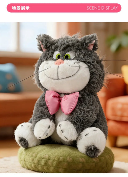 50/60/80cm Super Big Size Lucifer Disney Kawaii Anime Plush Stuffed Doll Cartoon Decoration Plush Pillow Children's Holiday Gift