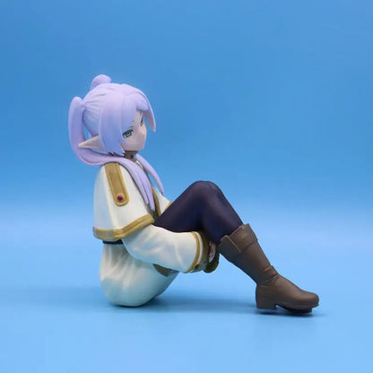 11CM Anime Sousou no Frieren Frieren Noodle Stopper Figure Desktop Decorate Anime Model Toy Gift Aciton Figure PVC Toys