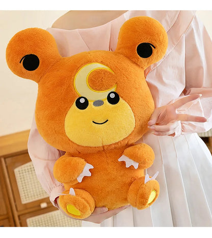 30/80cm Large Teddiursa Pokemon Plush Toys Anime Doll Cute Pillow Cartoon Giant Pokémon Plushie Stuffed Gift for Kids Christmas