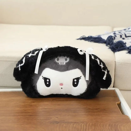 Sanrio Lolita My Melody Headrest Back Cushion Car Seat Belt Cover Stuffed Anime Kuromi Cuddly Pillow Plushies Xmas Gifts Girl