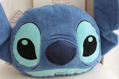 45-110cmGenuine Disney Stitch Double Sided Pillow Cushion Kawaii Soft Stuffed Animal Anime Cartoon Room Decor Kids Birthday Gift