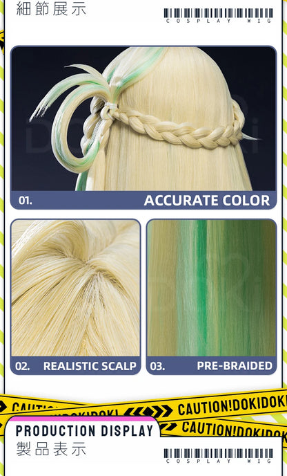 IN STOCK Lucilla Mornye Lynae Sigrika Phrolova Lupa Qiuyuan CHISA Buling Wig Game Wuthering Waves DokiDoki Women Free Wig Cap