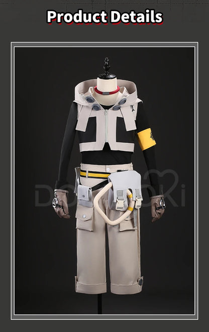 Riyo Rudo Cosplay Anime Gachiakuta【XS-3XL】DokiDoki-R Women Men Costume Rudo Surebrec Li Glaze Riyo Cosplay Wig Plus Size