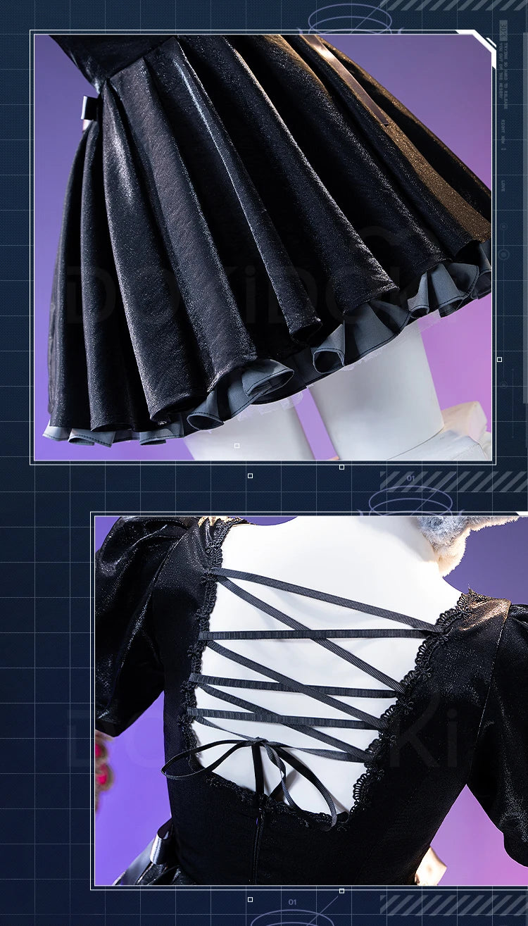 IN STOCK Mizi Sua Cosplay Costume Anime Alien Stage DokiDoki-R Women Sexy Costume Third Anniversary Rabbit Cafe Dress Cosplay