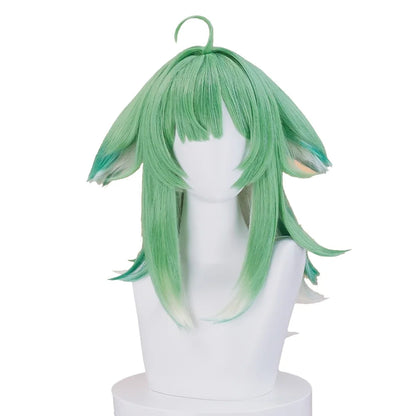IN STOCK Huohuo Wig Game Honkai: Star Rail DokiDoki Cosplay Wig Women Green Cute Long Hair Honkai Huo Huo Wig Ears Free Wig Cap
